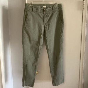 J Crew Frankie Chino - Green Size 4